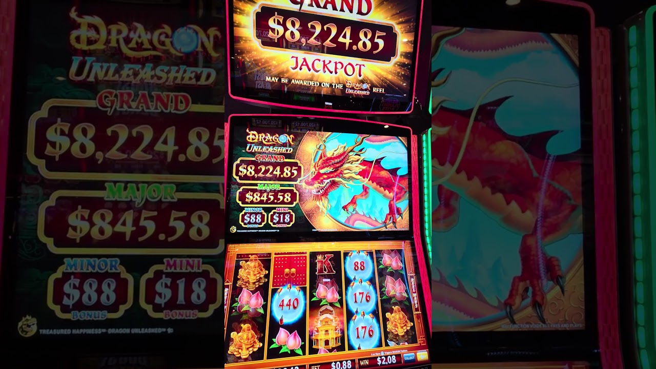 BONUS HIT on Dragon Unleashed for a win! 