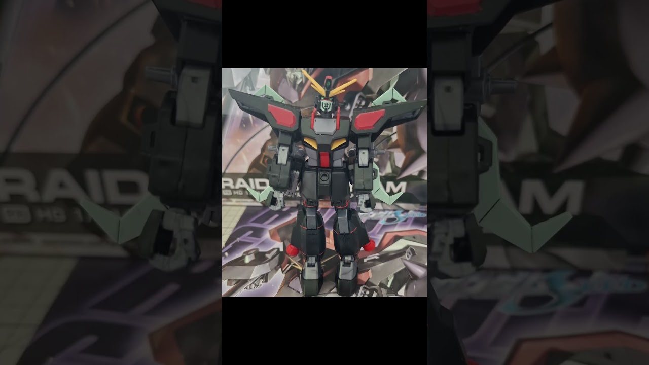Raider GUNDAM #bandainamco #figurine #gundam #shorts