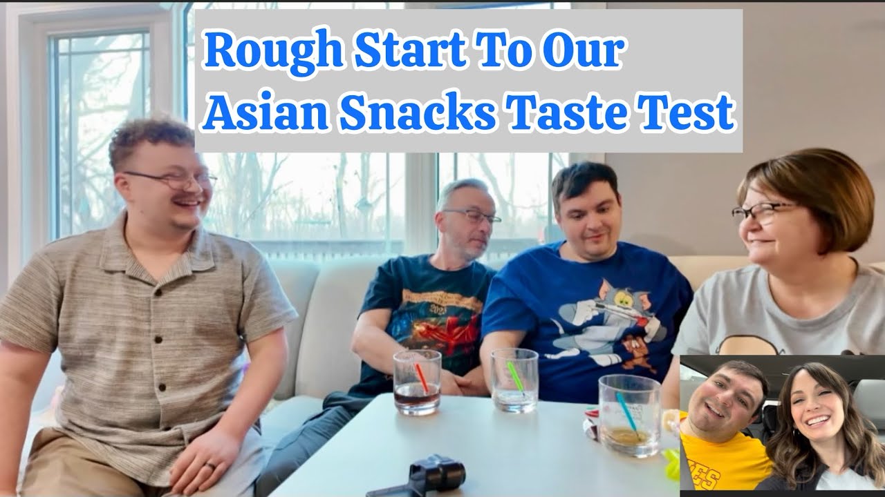 Rough Start To Our Taste Test | A little Chat Followed By Craig And Steph Day