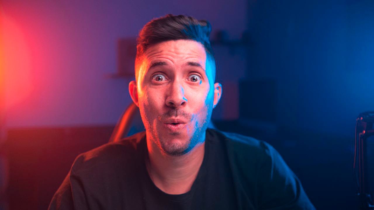 SETUP de iluminação para vídeos de YouTube! (Apenas 3 luzes!)