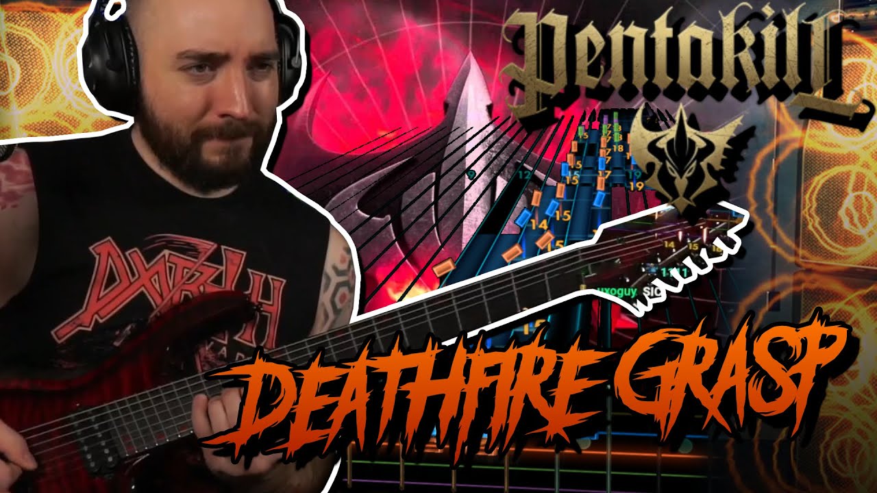 League Of Legends BAND: Pentakill - Deathfire Grasp | Rocksmith 2014 Metal Gameplay