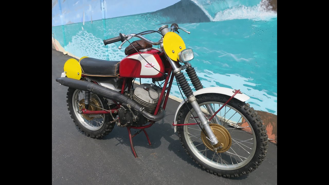 1973 Jawa 250 six days ISDT for sale on Bring A Trailer July 2023 auction, click CC to see text