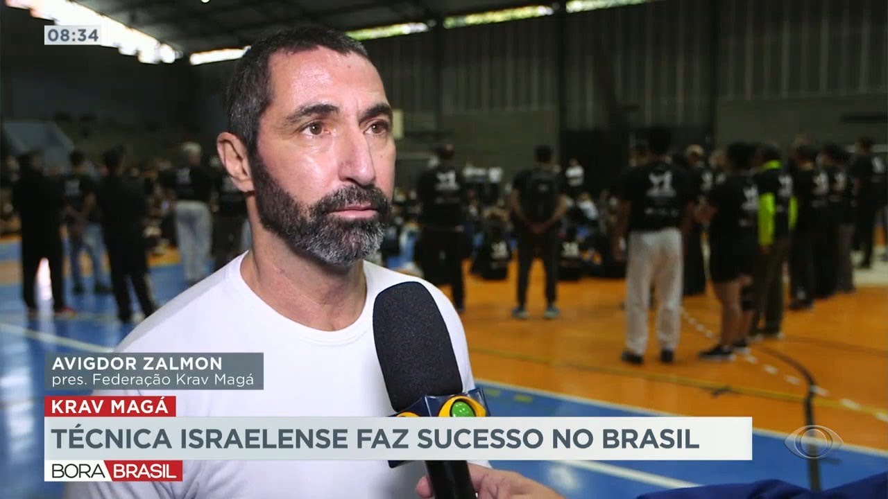 O Seminário Internacional de Krav Magá, realizado pela nossa Federação,  com Eyal Yanilov.