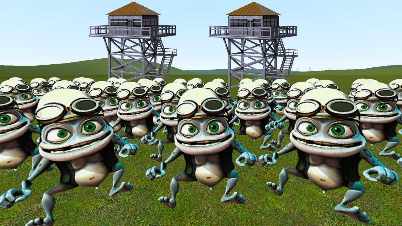 Crazy Frog Vs Towers In Garry's Mod !! (Part 2)