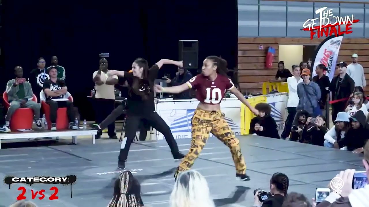 FUNKY-J & PRECIL vs DOYA & JONZY 2vs2 QUART FINAL (THE GETDOWN BATTLE FINAL - WINNER DOYA & JONZY)