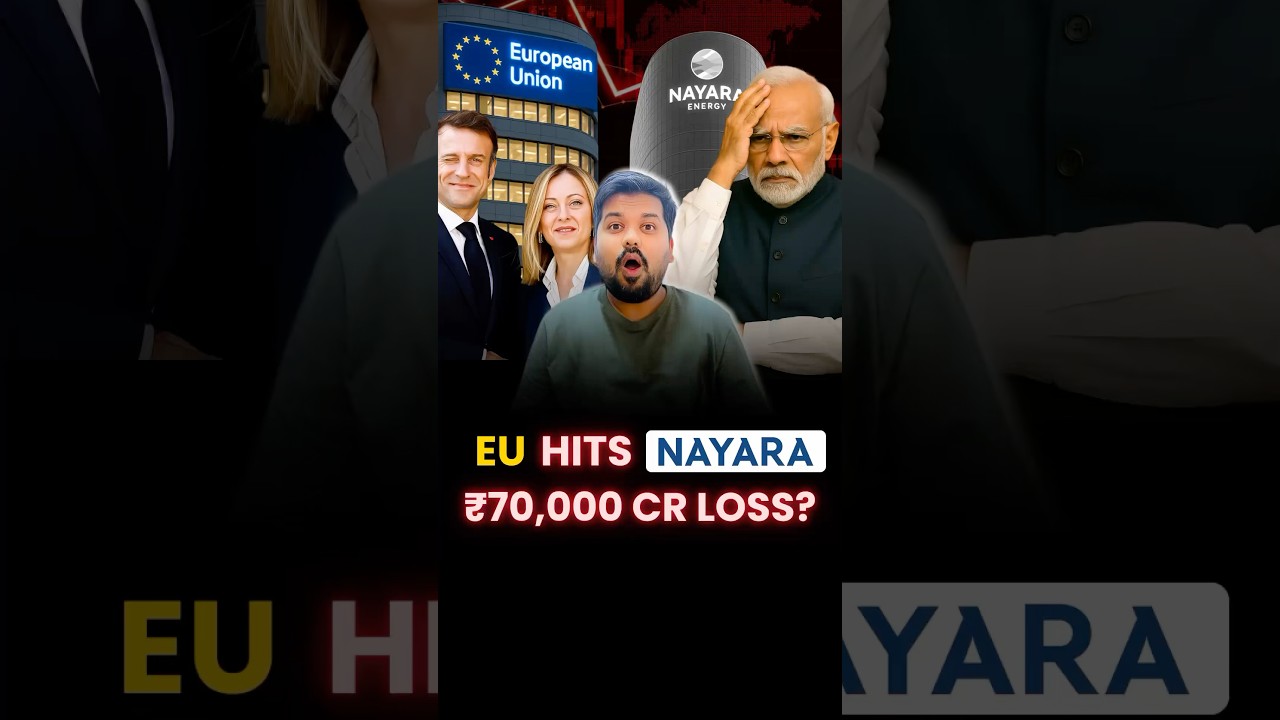 EU & USA Sanctions Hit Nayara Energy &ndash; Is This Economic Bullying? #shorts #trending #capiyushbafna