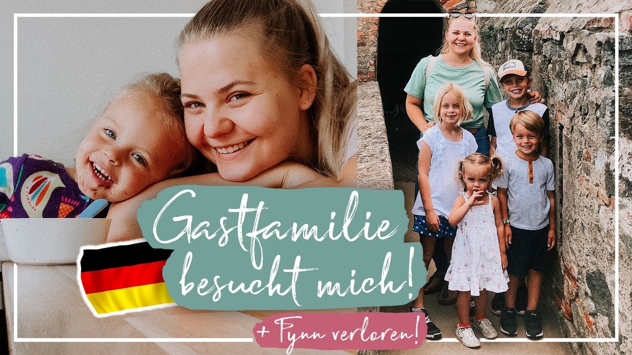 SO WAR DER BESUCH MEINER GASTFAMILIE in 🇩🇪😍 | + Fynn weggelaufen! 🤧 (Vlog)