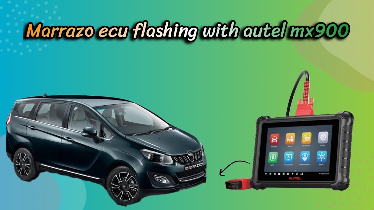 Mahindra marrazo ecu flashing with Autel mx900