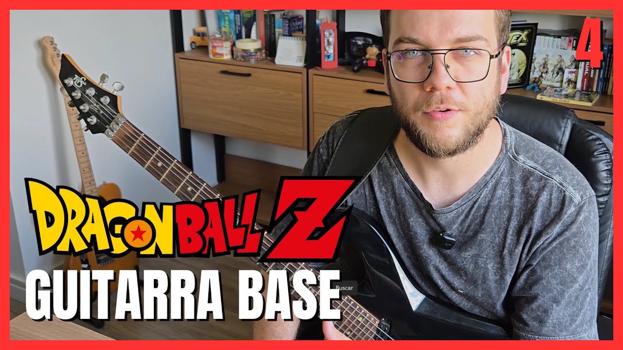 VLOG 4: Gravando Guitarra de Dragon Ball no Home Studio | GUITARRA BASE