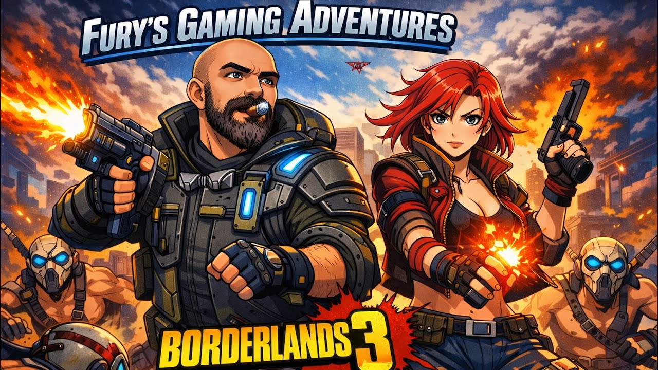 Let's Play: Borderlands 3 with SaltLordNacnud- Fury's Gaming Adventures Part 2