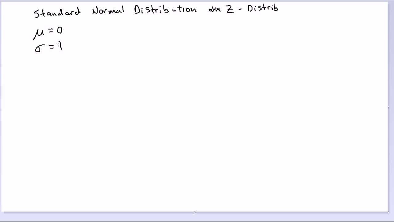 Normal Distribution - Example 1