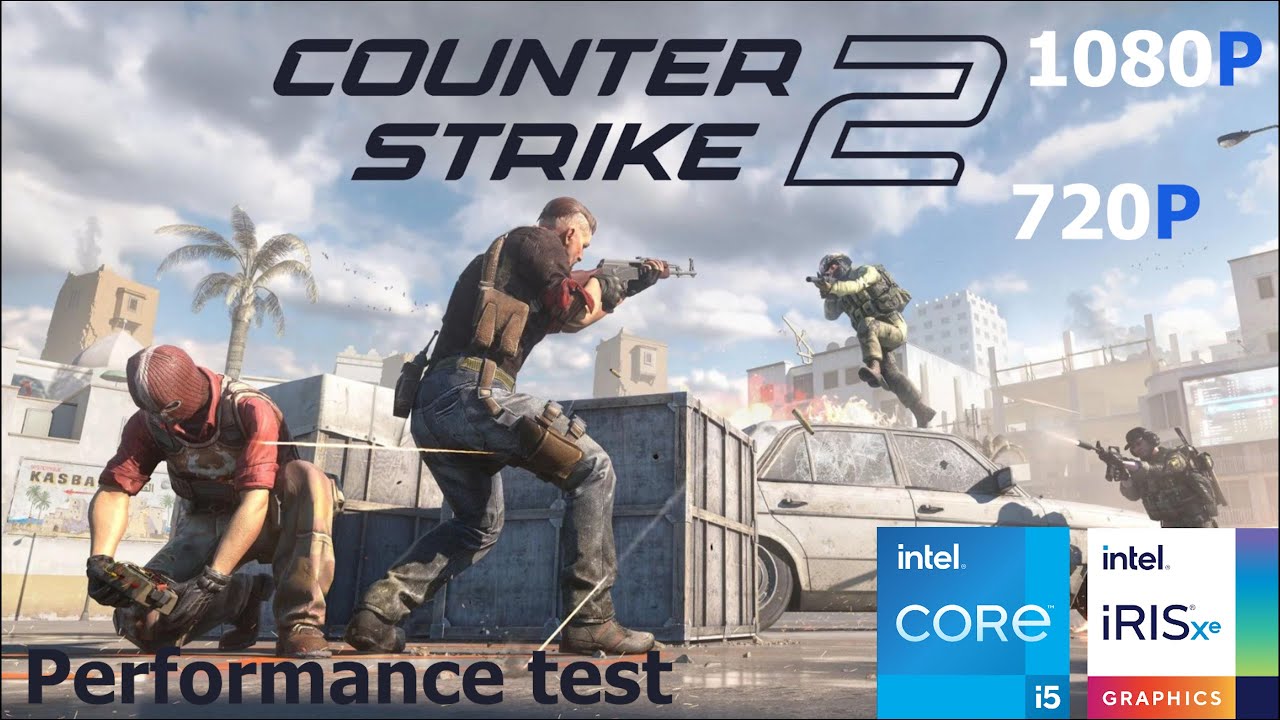 Counter-Strike 2 on Intel Iris Xe | 1080p & 720p Low Settings Test | i5-1235U + 16GB RAM Gameplay