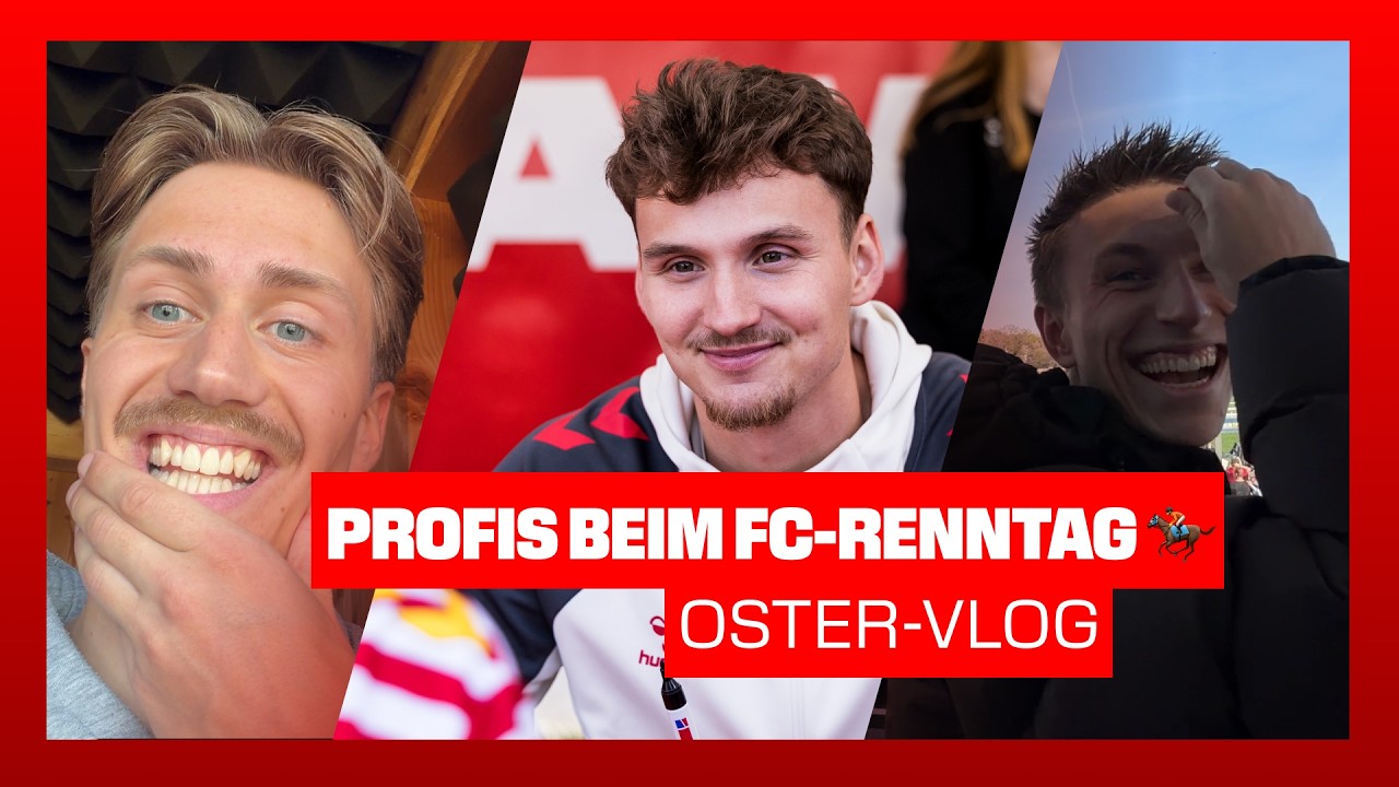 VLOG: FC-Profis setzen auf Rennpferde 🤣 | FC-Renntag 2026