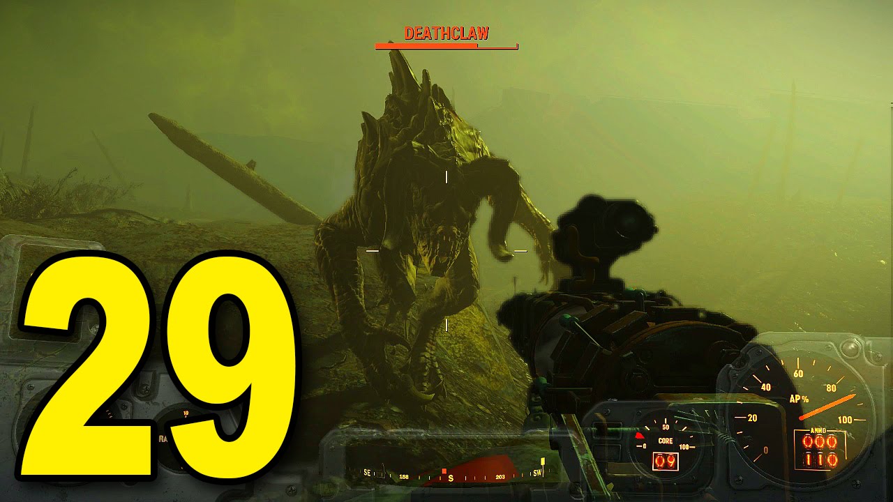 Fallout 4 - Part 29 - DEATHCLAW! (Let's Play / Walkthrough / Gameplay)