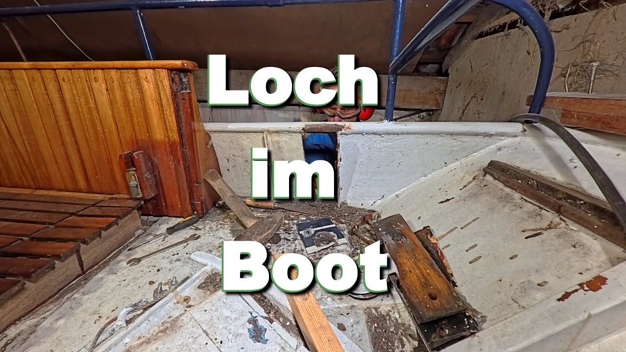 Gaffelschoner Chasseur | Stahlboot durchgerostet ?