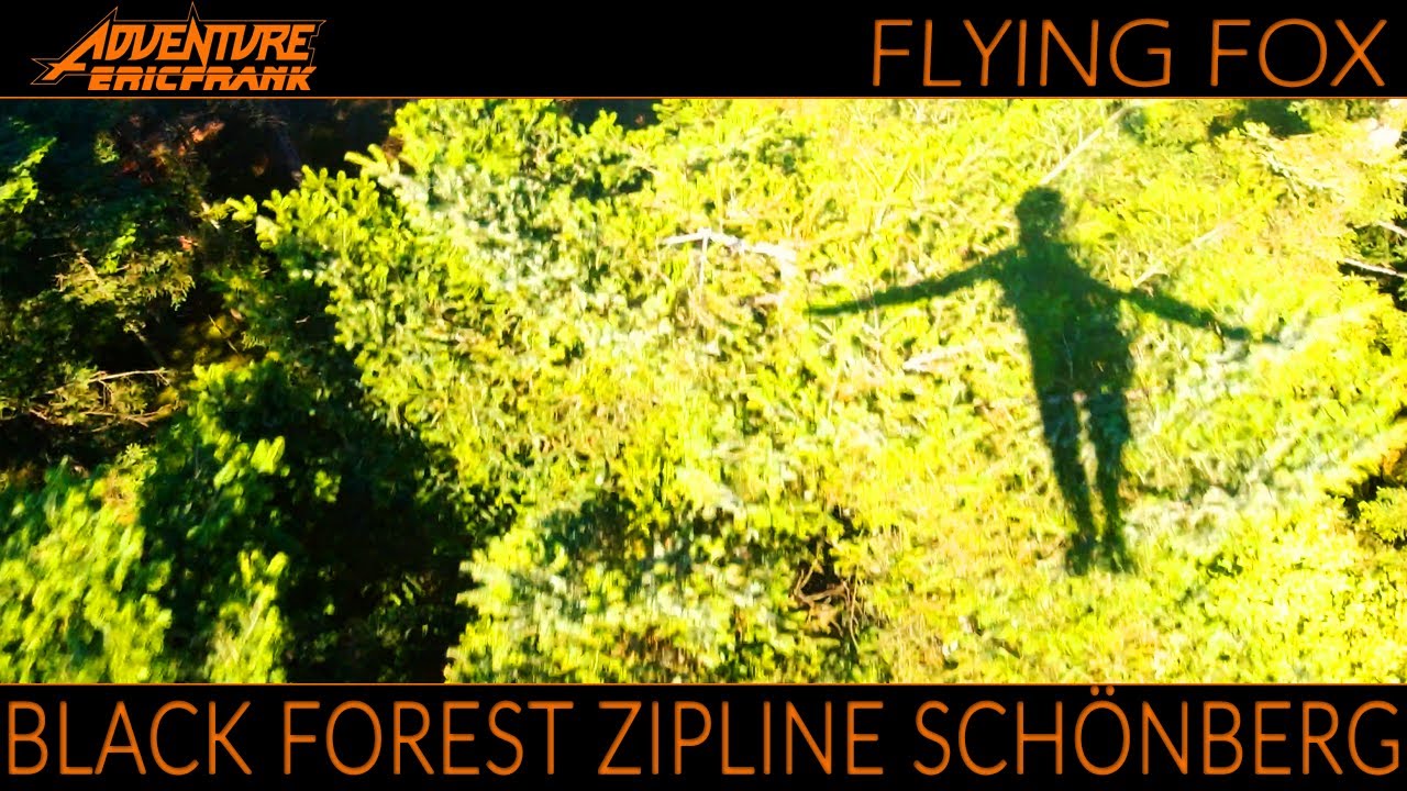 ZIPLINE: Flying Fox auf der Aussichtsplattform Himmelsglück