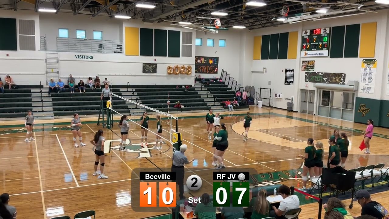 RF JV 🏐 vs Beeville 10.10.25 set 2 of 3