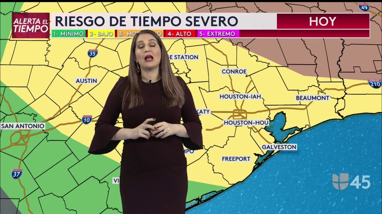 EN VIVO: Alerta del tiempo para Houston
