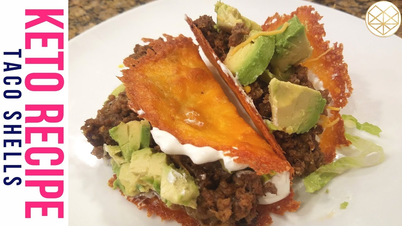 Quick and Easy Taco Shell Recipe | Low Carb & Ketogenic | Ashley Salvatori