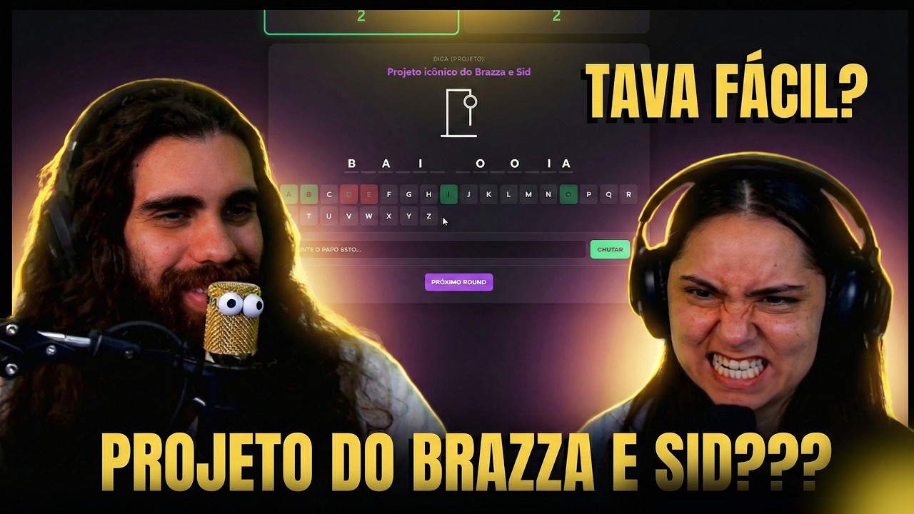 TAVA FÁCIL? Tentando Adivinhar o Projeto Icônico do Brazza com Sid!