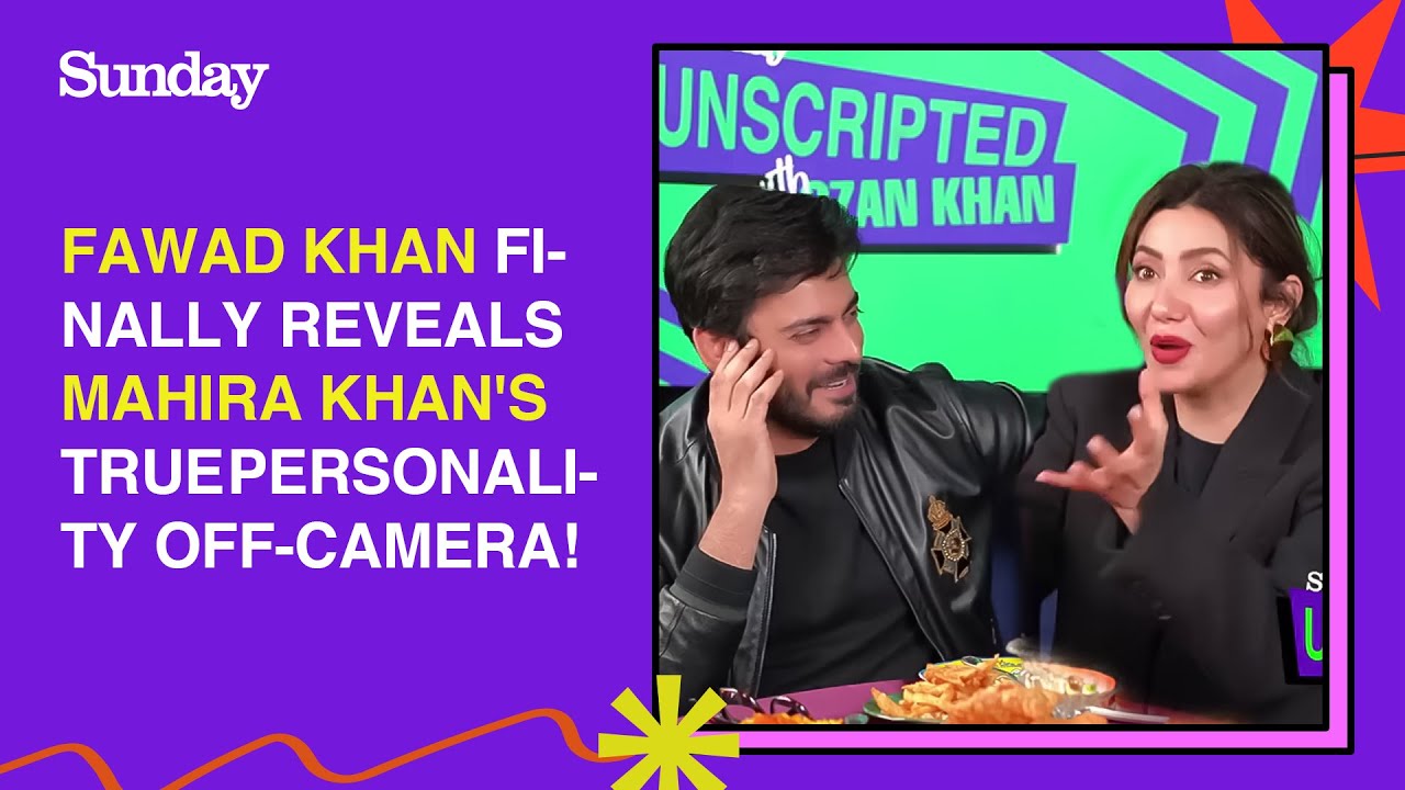 Fawad Khan Finally Reveals Mahira Khan's True Personality Off-Camera! | Ozan Khan | S12Q