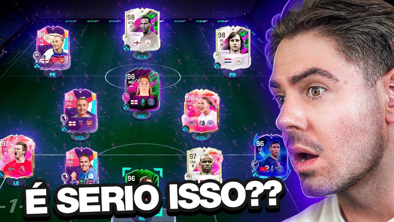 EA DEIXOU MEU TIME UM ABSURDOOO!!! MAAAAAS... FUT DRAFT 96