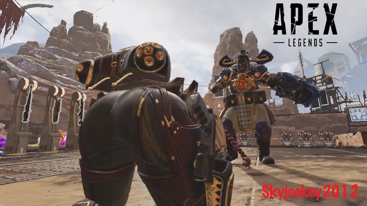 Apex legends all finishers on Loba (Huntswoman) (request)