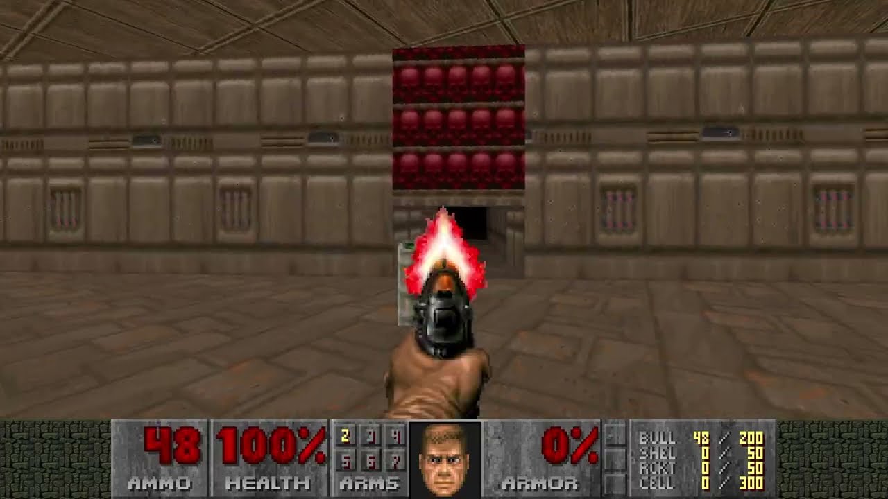 GZDoom Speedmapping Session #2 MAP10 NoMo in 0:01