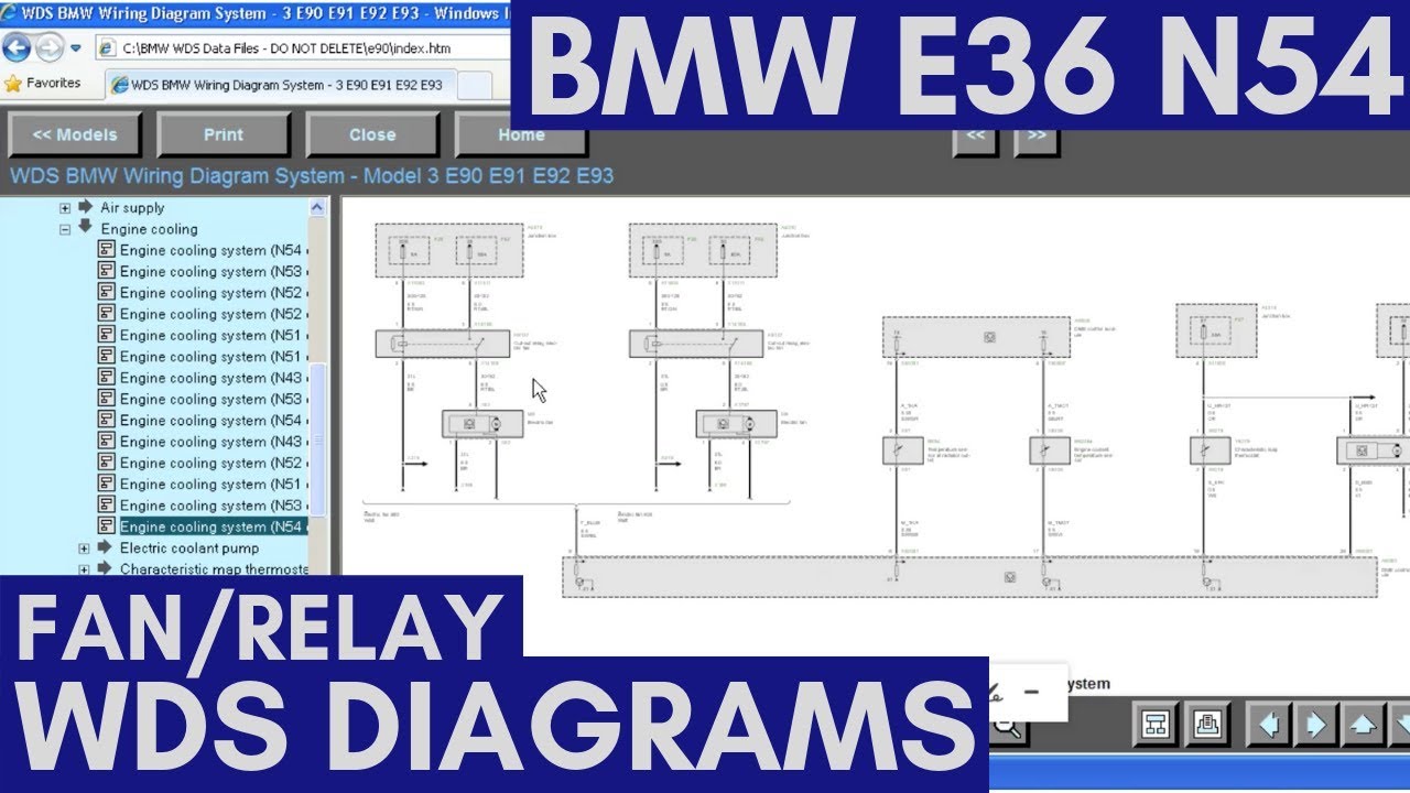 Давайте подключим вентилятор охлаждения BMW N54 PWM и научимся читать схемы!