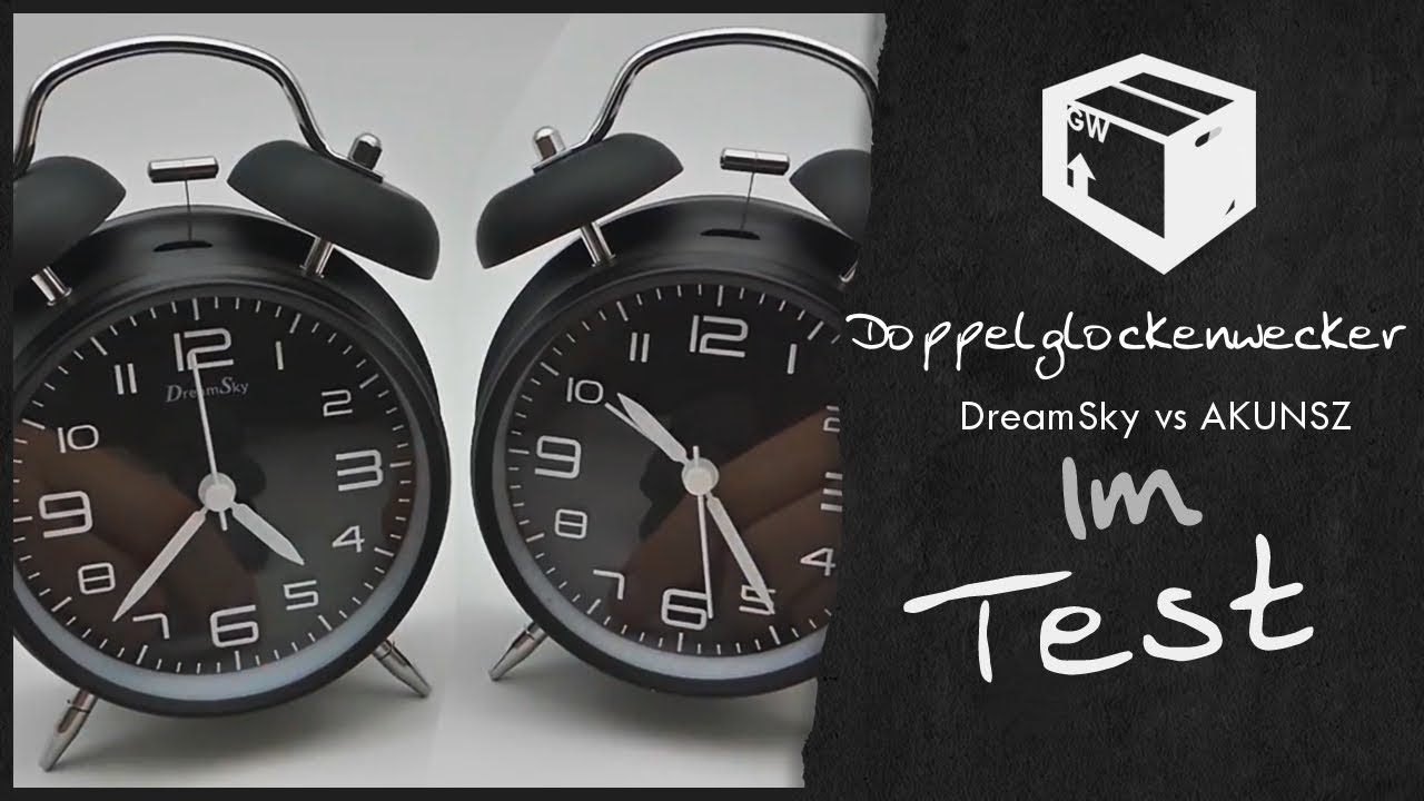 Doppelglockenwecker DreamSky im Test 2017 / UNBOXING DEUTSCH
