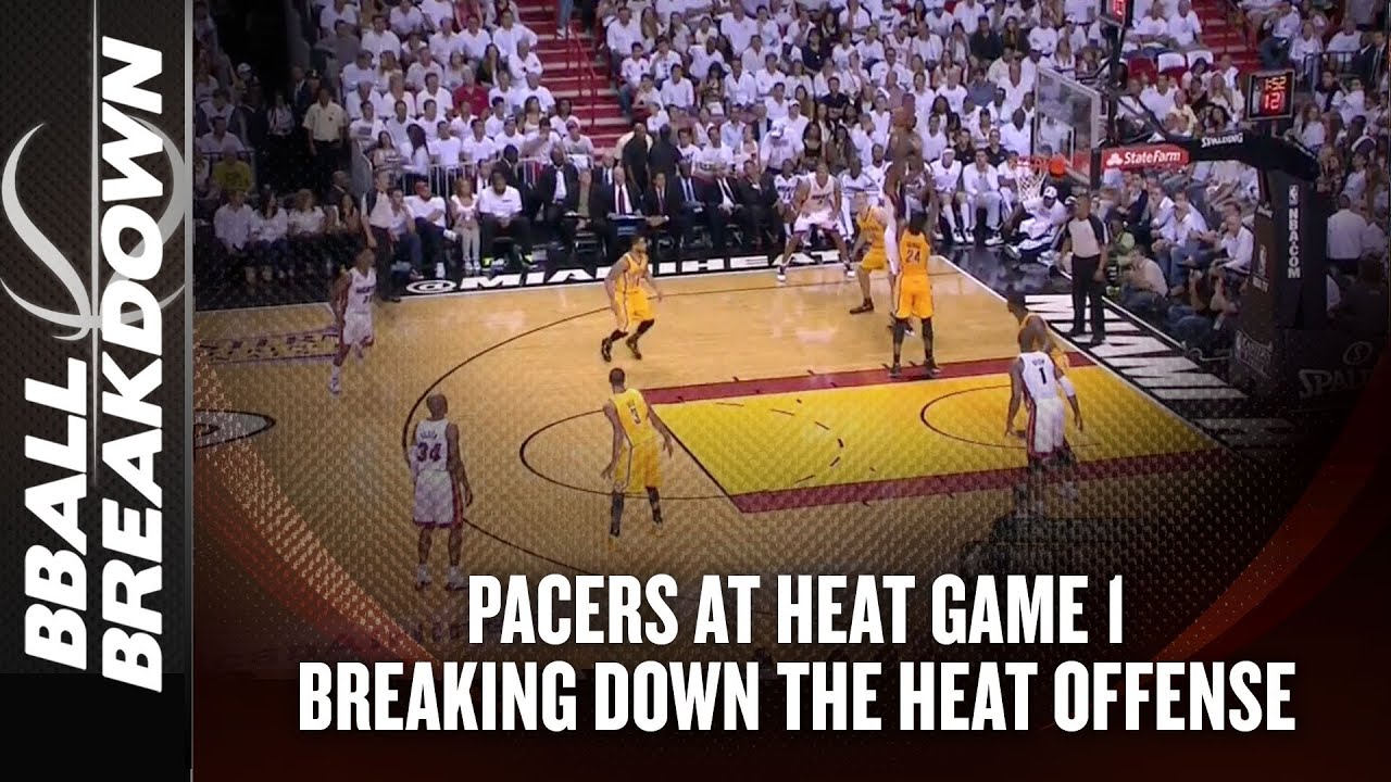 2013 NBA Playoffs: Pacers at Heat - What The Heat Run On Offense