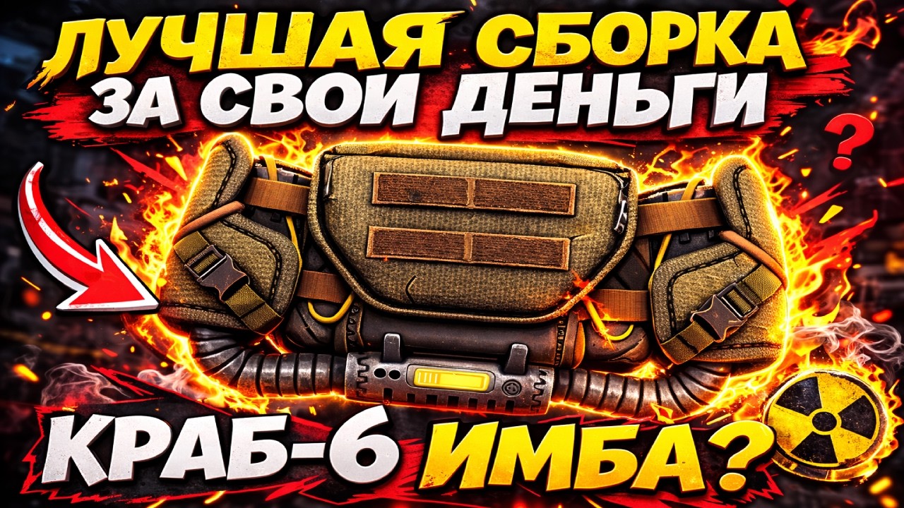 ЛУЧШАЯ СБОРКА ЗА СВОИ ДЕНЬГИ??? В СТАЛКРАФТ | КРАБ-6 | Будни ПКашера в STALCRAFT: X