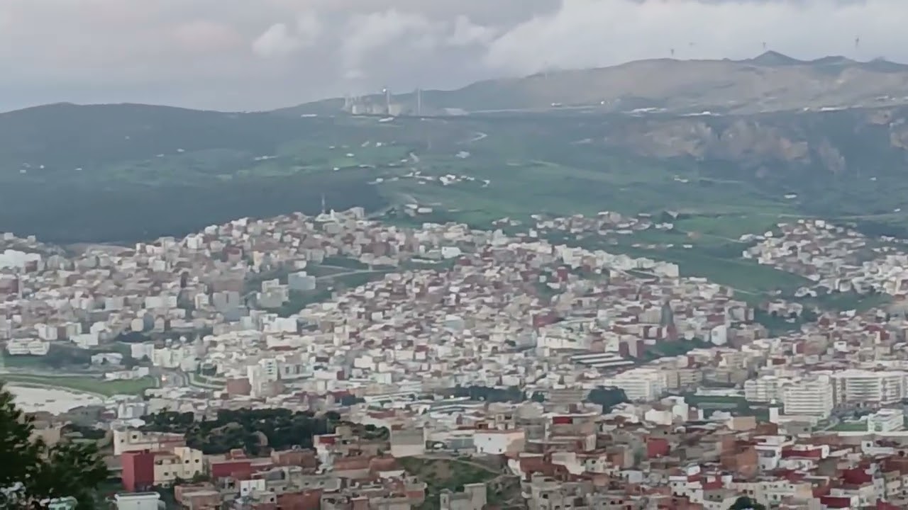 اطلالة جميلة من بوعنان على مدينة تطوان 