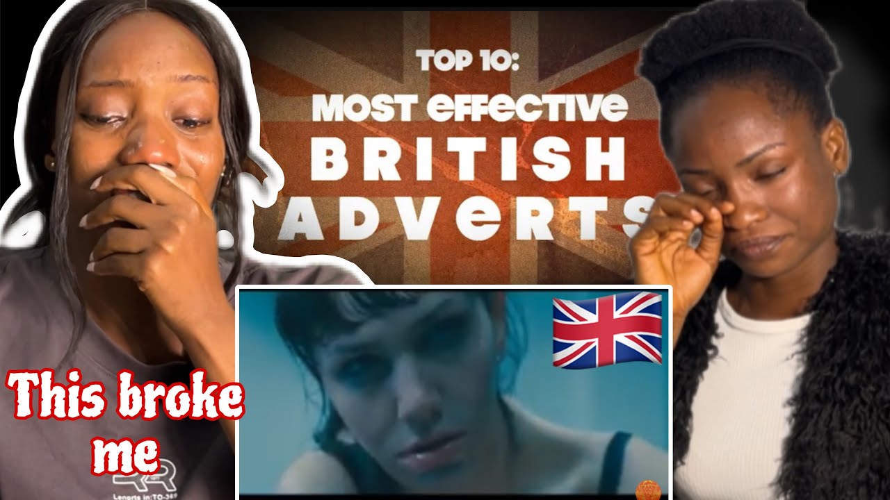 😢Реакция на 10 самых эффективных британских реклам.