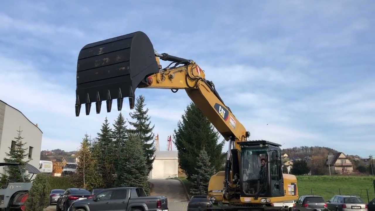 Koparka gąsienicowa CAT M322D 2014r.