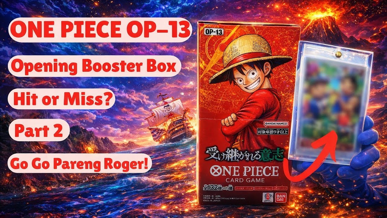 Opening One Piece OP13 Booster Box Part 2