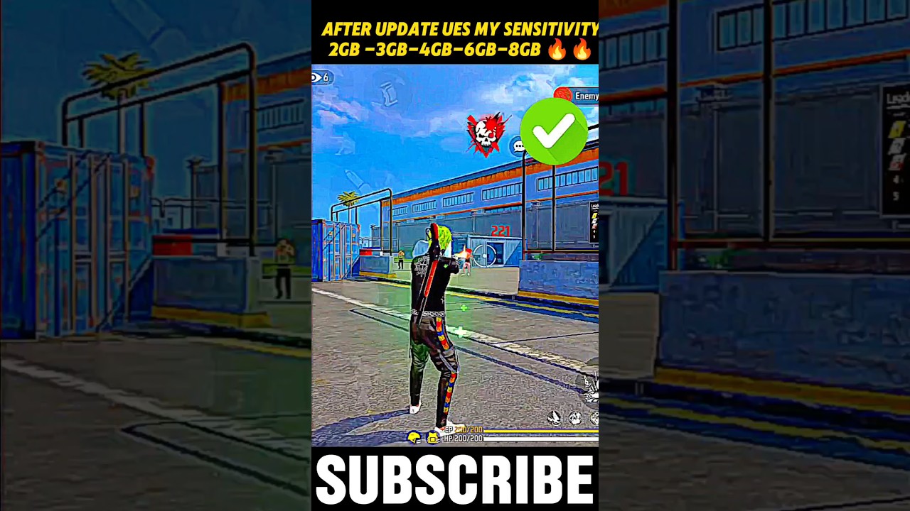 Most Dangerous [ 200- SENSITIVITY ] Setting 🔥| After Update Best Headshot Sensitivity In Mobile