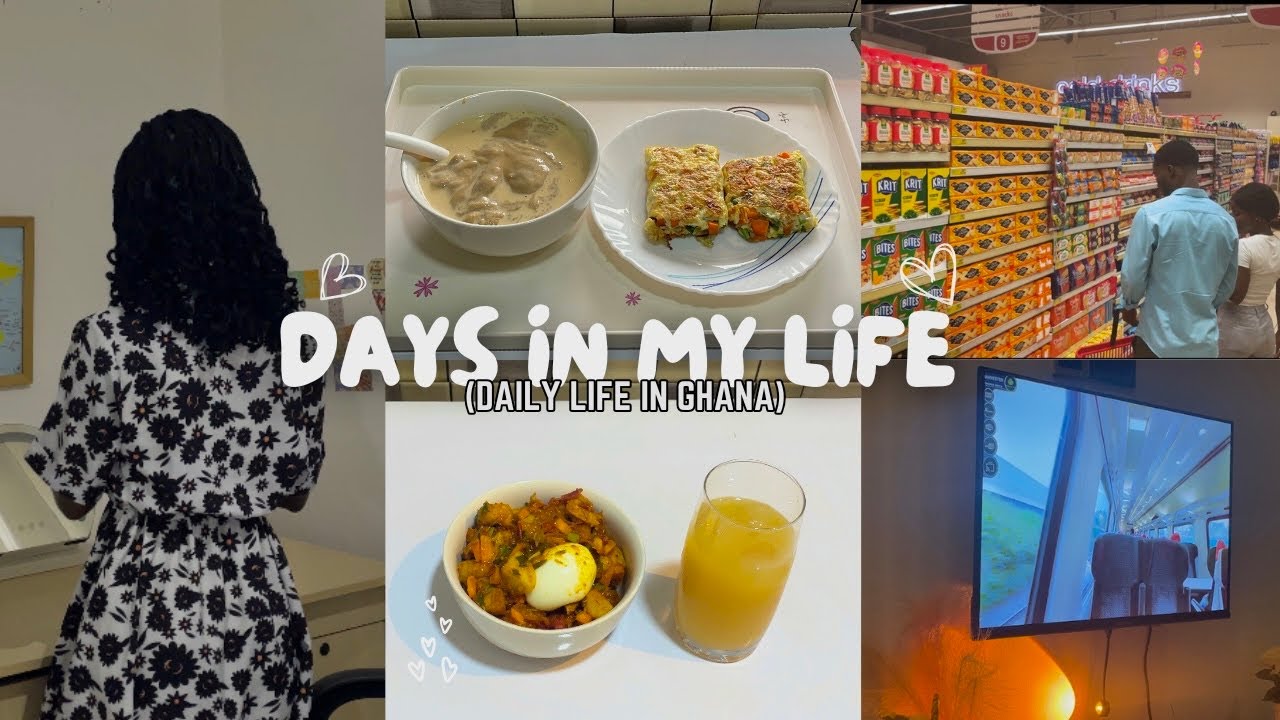 Living alone in Ghana|Grocery shopping, cooking|Life as an introvert|Days In My Life