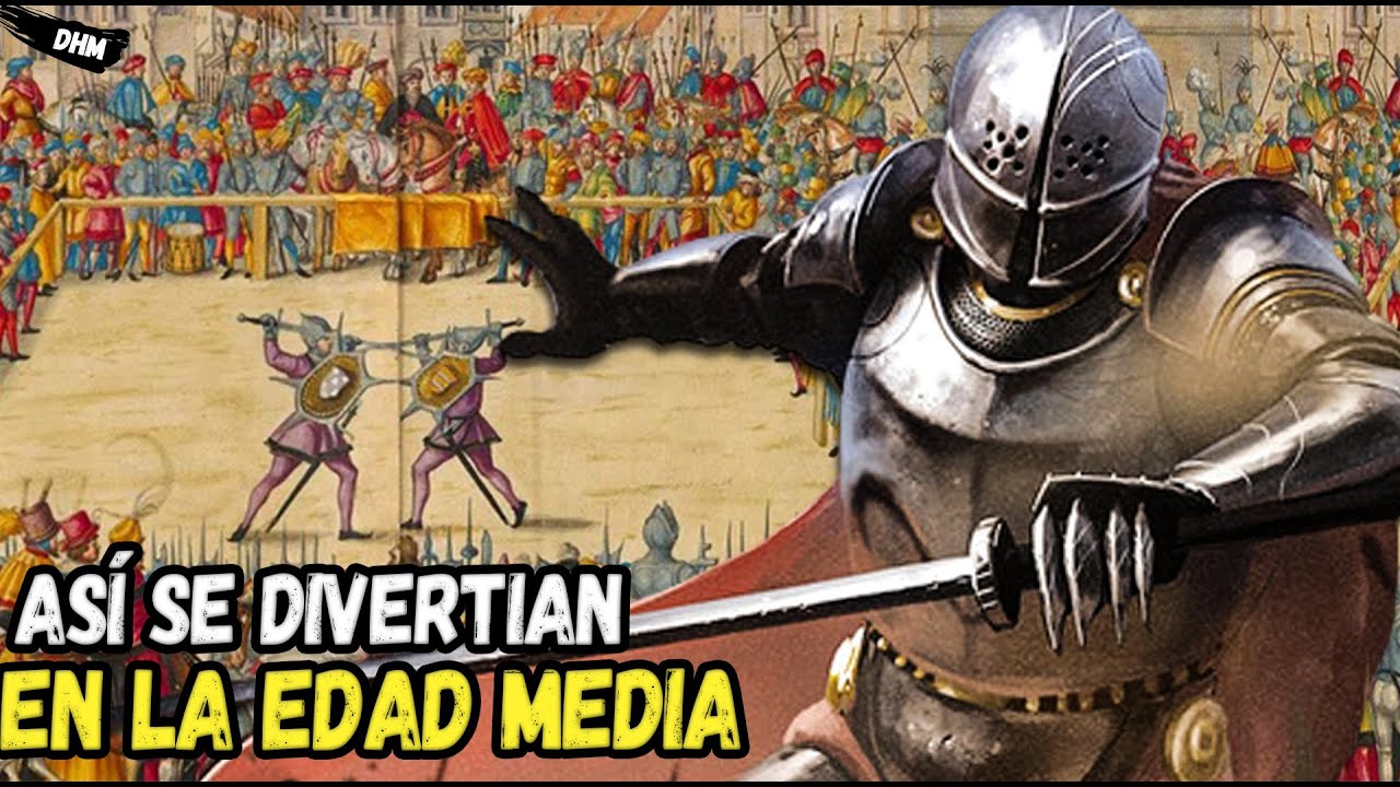 Los AGRESIVOS TORNEOS Que Entretenía la Gente de la Edad Media