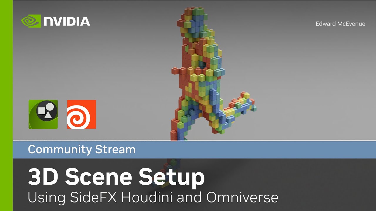 How to Set Up 3D Scenes with Houdini and Omniverse