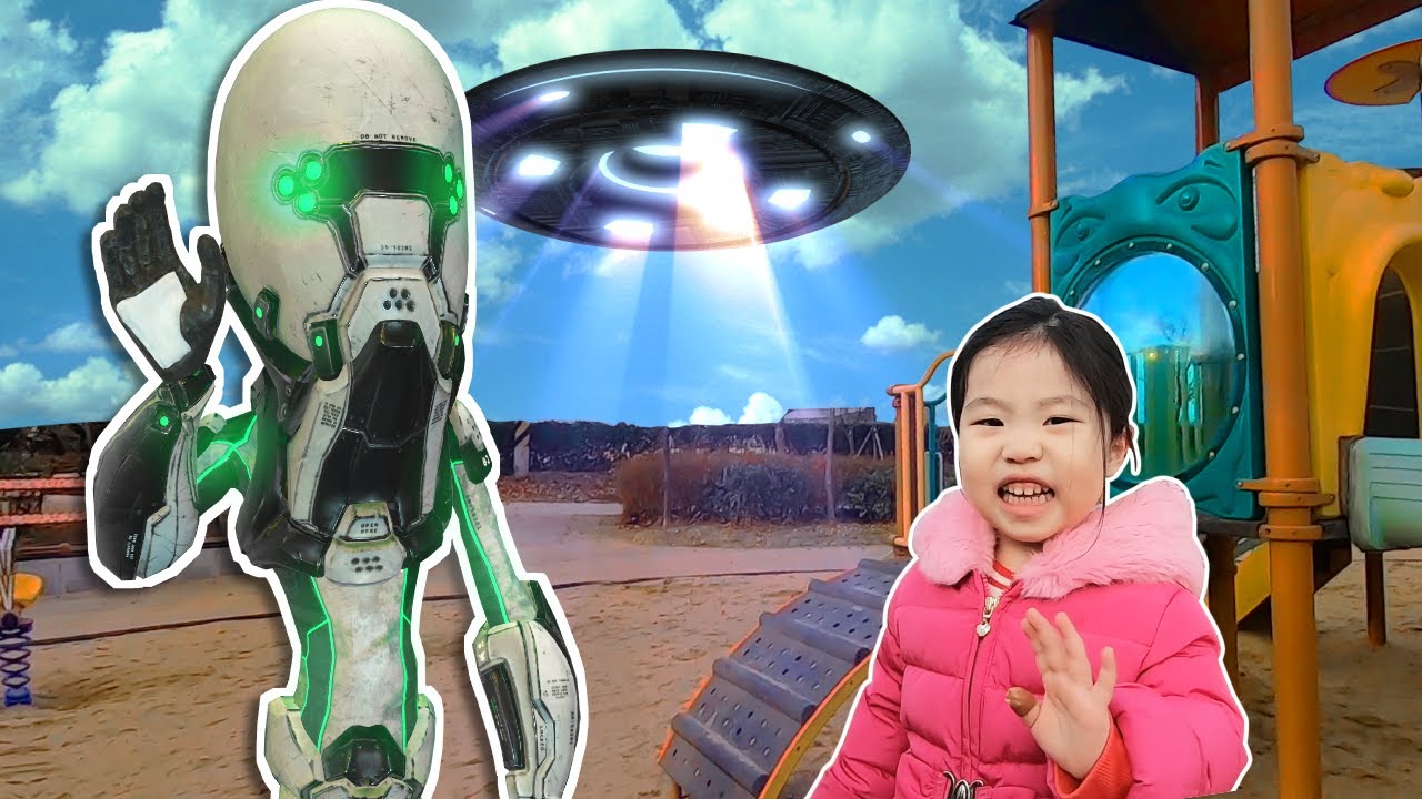 Инопланетный друг здесь! Пришельцы появились! Веселиться вместе | Toyon tube