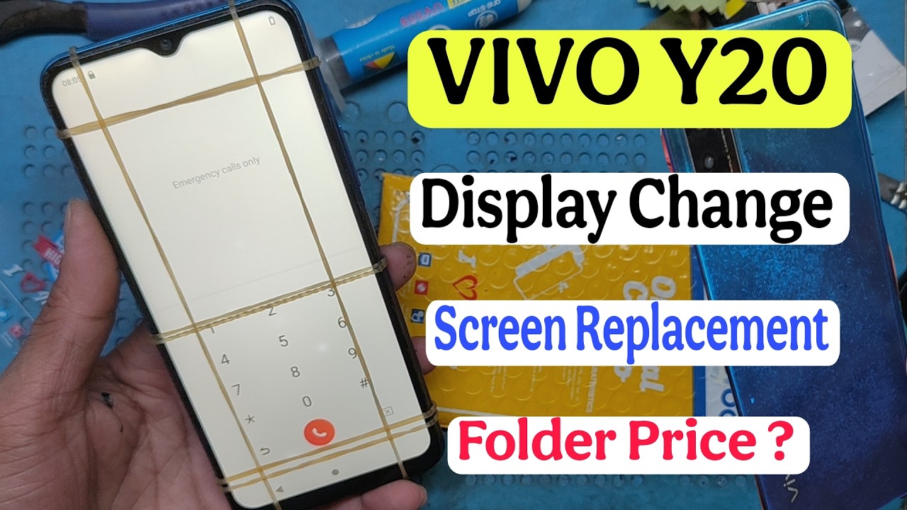 Vivo y20 display replacement | y20 display change | y20 folder disassembly #vivo #y20 #display #2026