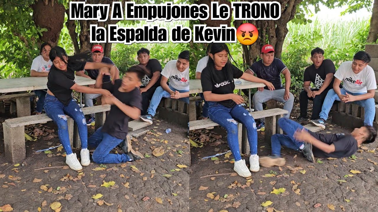 🔴Mary De Un Solo Pijaso Tiro A Kevin Al Suelo TR0NANDOLE La Espalda Contra El Suelo😡