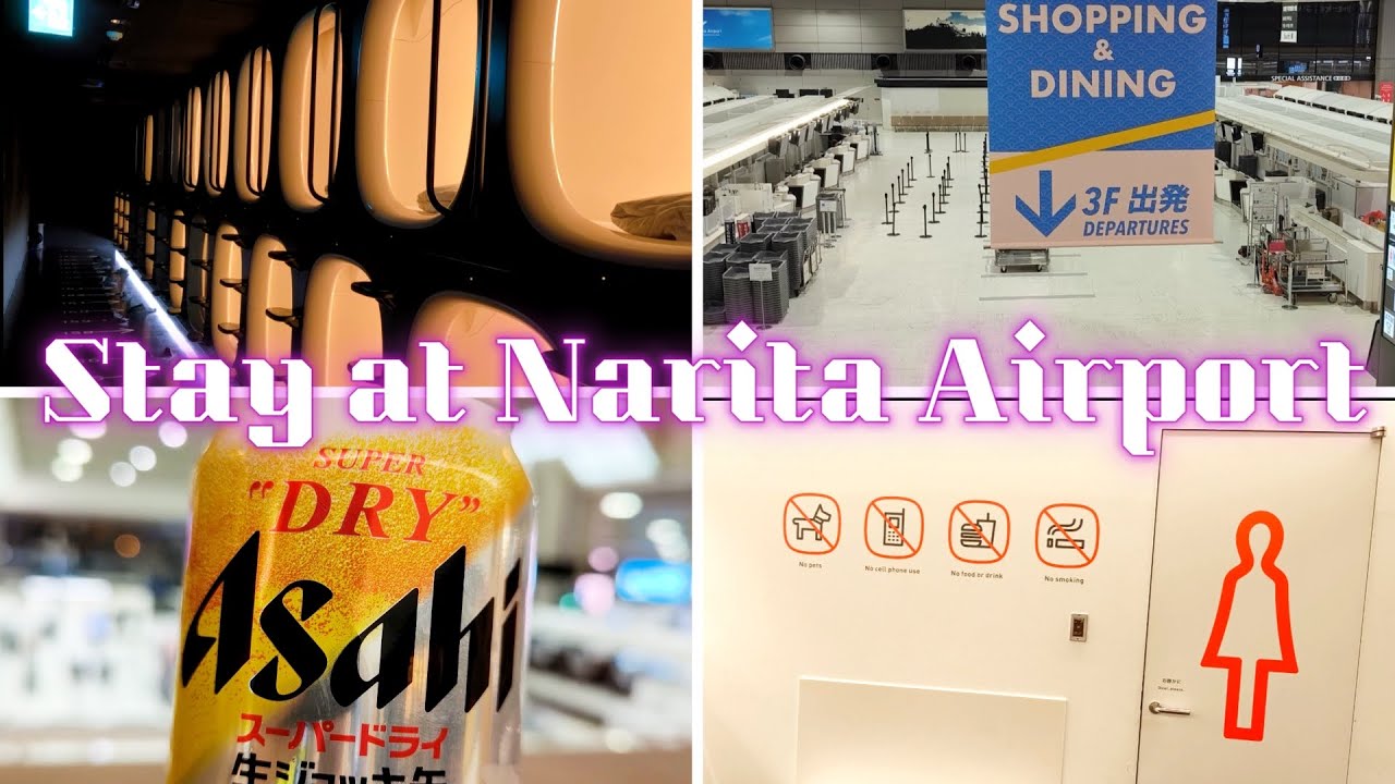 Overnight at Narita International Airport. Capsule Hotel “9 Hours