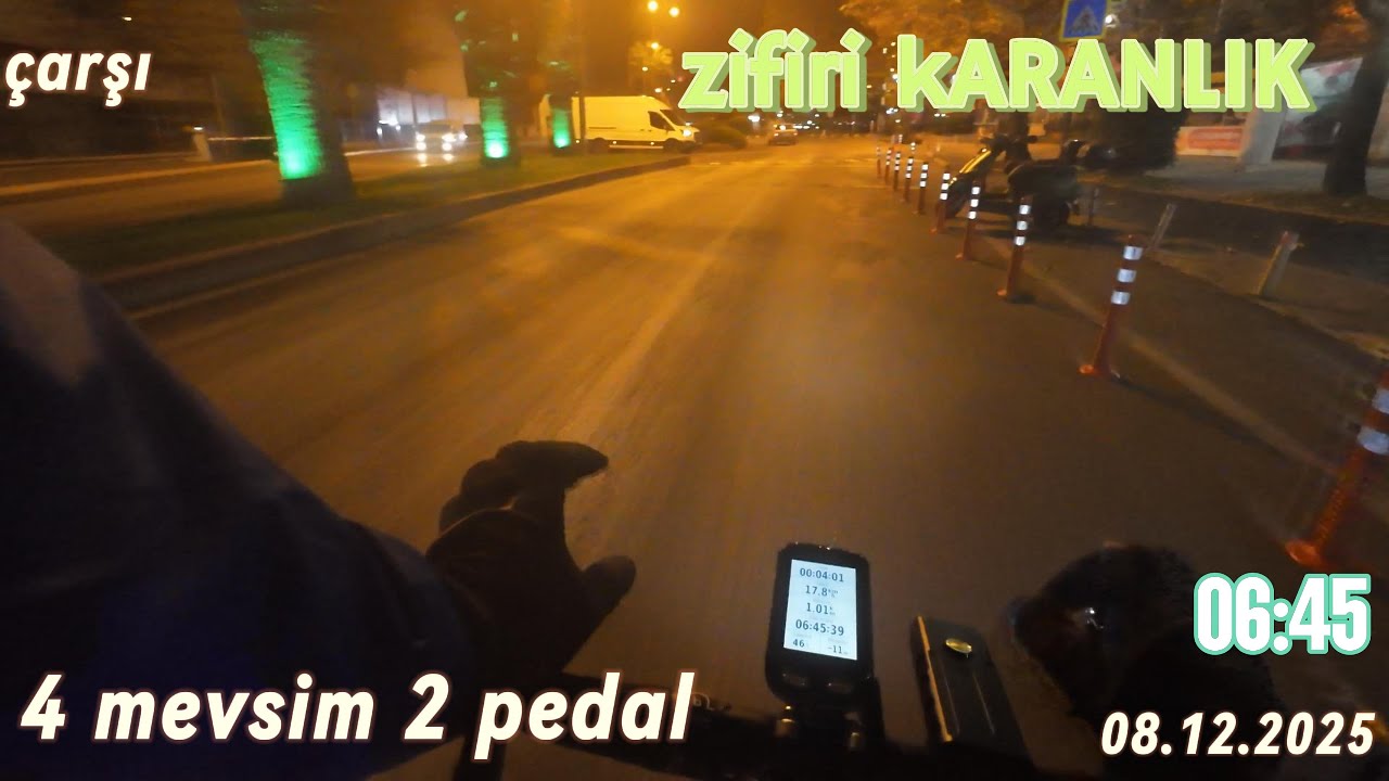 zifiri karanlık...