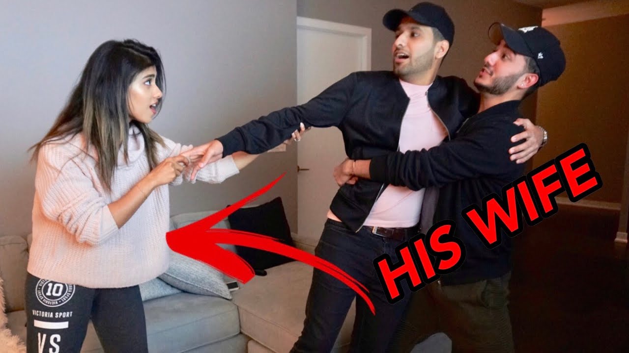 Stealing ZAID ALI from his WIFE... *Cute Couple*