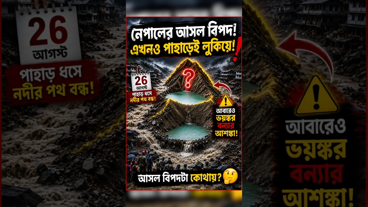 Nepal floods: Nepal&rsquo;s Flood Nightmare Isn&rsquo;t Over! 😱 #nepalflood #shorts #nepalnews