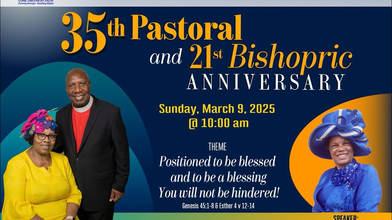 Bethel Stony Hill | 35th Pastoral & 21st Bishopric Anniversary 2025 | Special Media Premiere