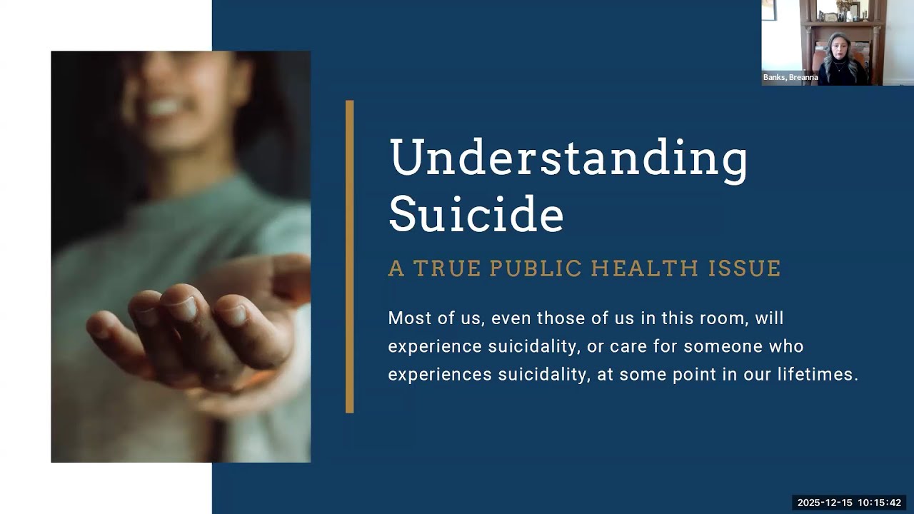 Understanding Suicide An Introduction the Science and Why that Matters by Breanna Davis, PhD, MA