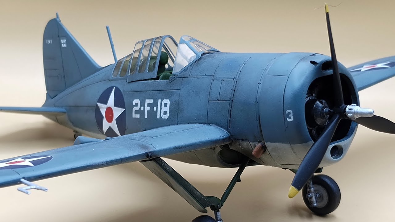 US Navy Brewster F2A-3 